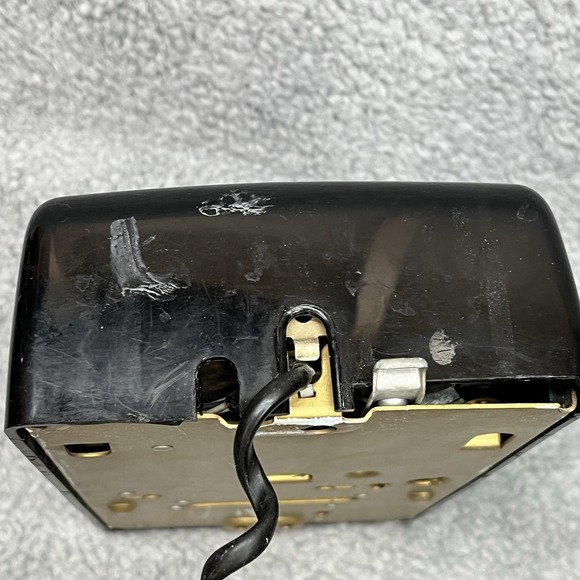 Western Electric Rotary Wall Telephone G3 Black Phone Prop Vintage Made in USA - Picture 7 of 10